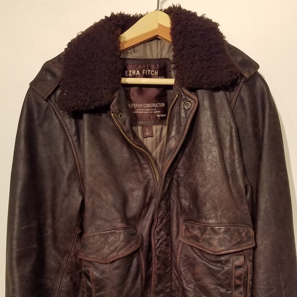 ezra fitch leather jacket